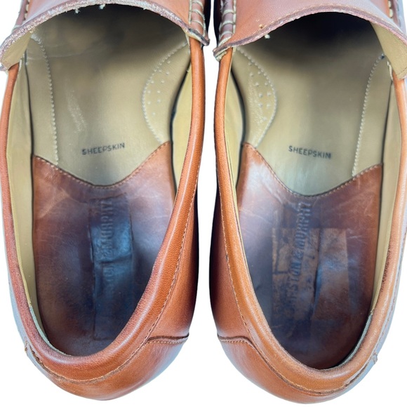 Johnston and Murphy Cresswell Venetian Soft Leather Loafers Men’s 9.5M - Picture 10 of 14
